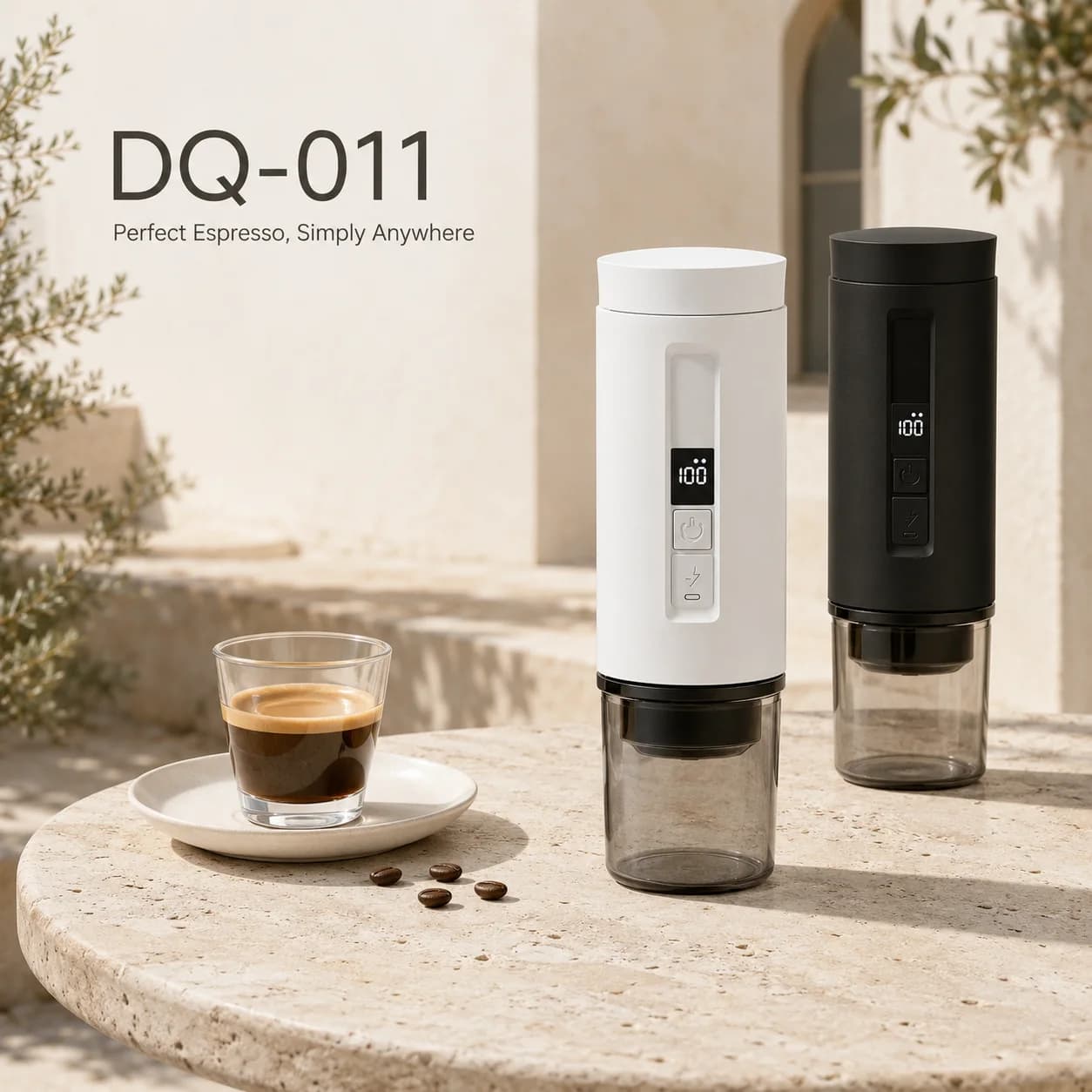 DQ-011 285 mL Portable Espresso Machine for Premium Gift Sets and Private Label — TK Classic product view 3